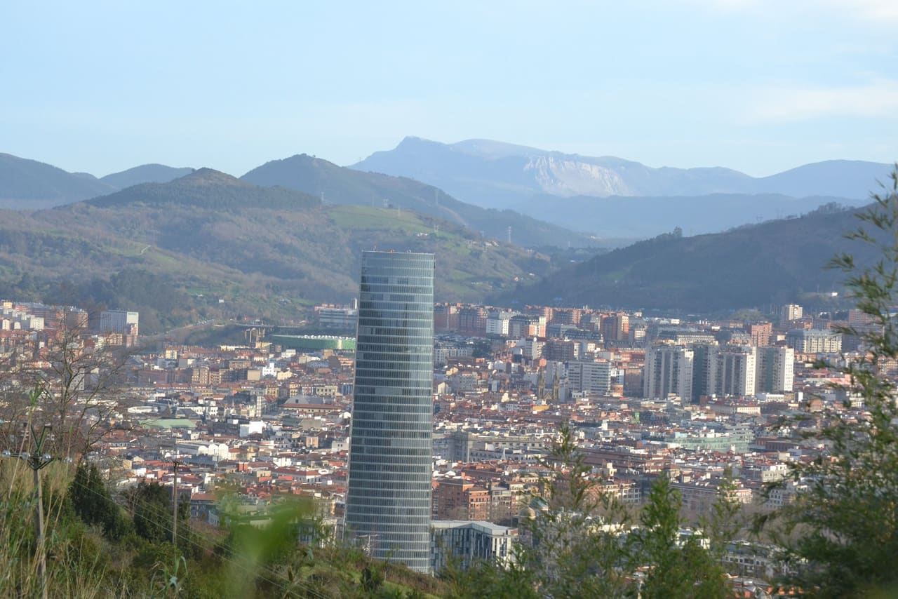 Vista de Bilbao, ámbito de actuación del despacho en Bizkaia